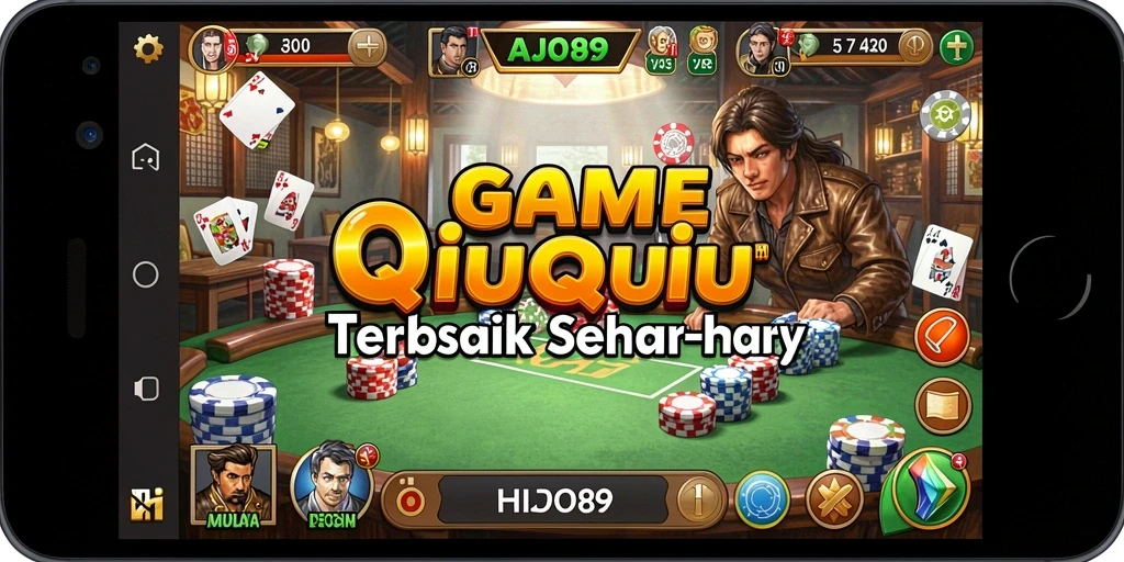 Tampilan menarik dari gameplay AJO89 yang penuh tantangan QiuQiu.