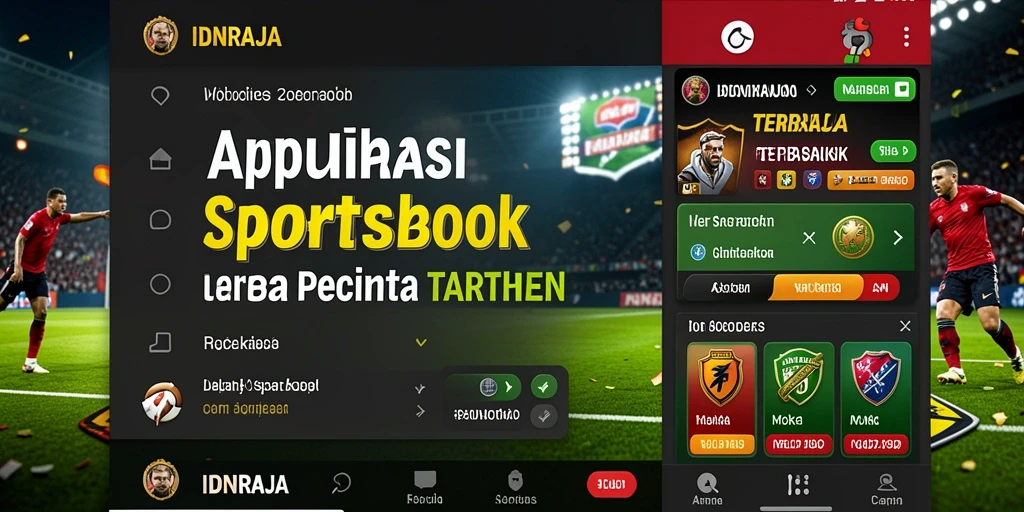 Tampilan utama IDNRAJA yang menampilkan berbagai pilihan taruhan olahraga.