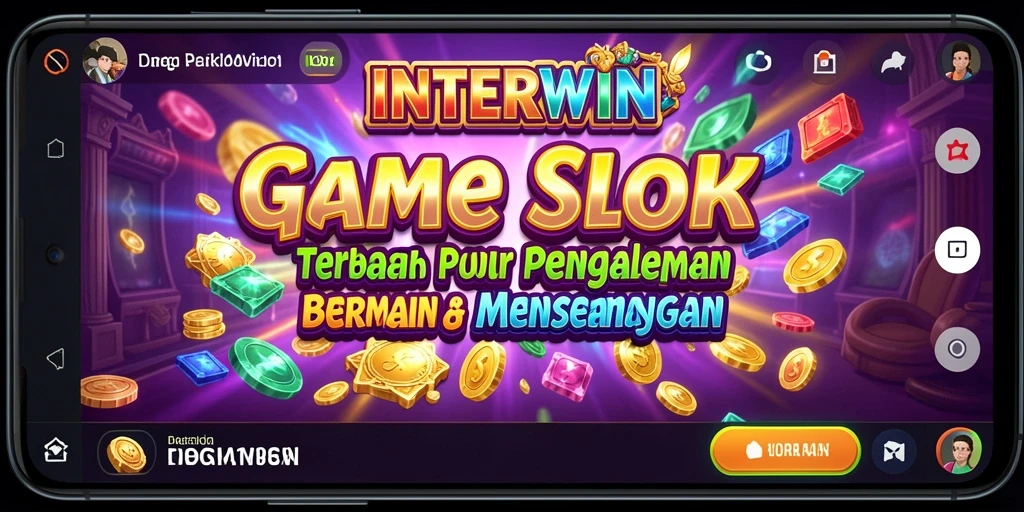 Tampilan gameplay Slot INTERWIN yang menarik dan penuh warna.