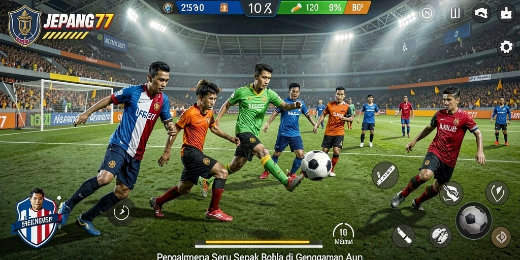 Gameplay seru dari JEPANG77 dengan aksi-aksi spektakuler.