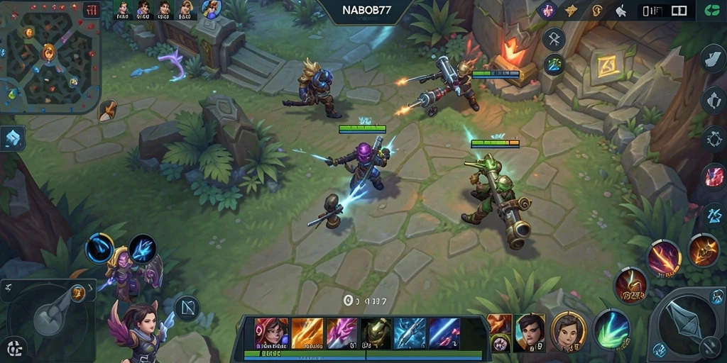 Tampilan menarik dari gameplay NABOB77 yang penuh aksi.